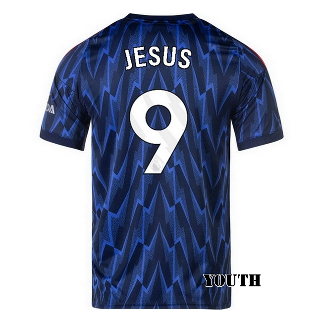 2025/26 Gabriel Jesus #9 Away Youth Soccer Jersey