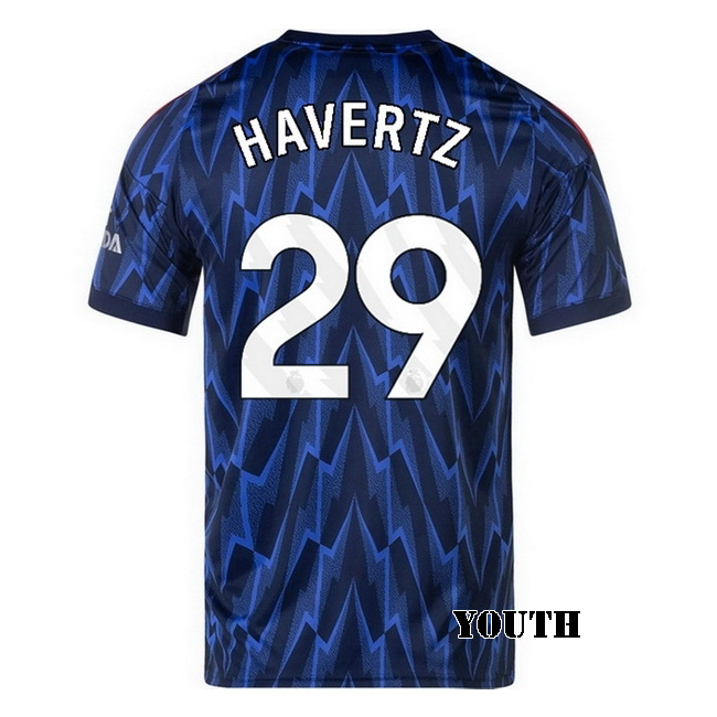 2025/26 Kai Havertz #29 Away Youth Soccer Jersey