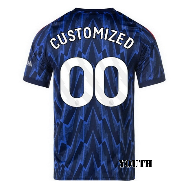 2025/26 Customized Z #00 Away Youth Soccer Jersey
