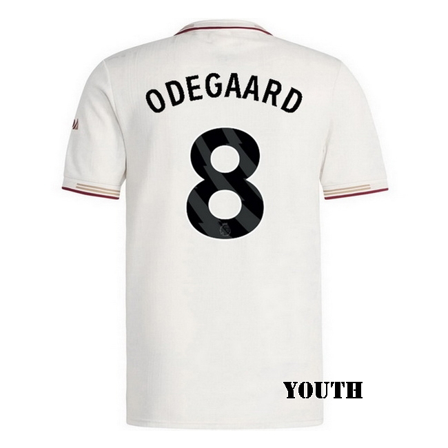 2025/26 Martin Odegaard #8 Third Youth Soccer Jersey