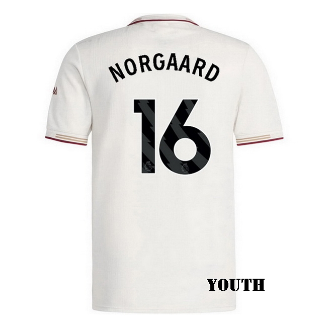 2025/26 Christian Norgaard #16 Third Youth Soccer Jersey