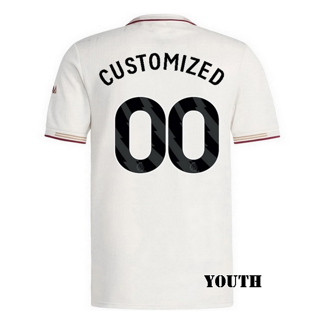2025/26 Customized Z #00 Third Youth Soccer Jersey