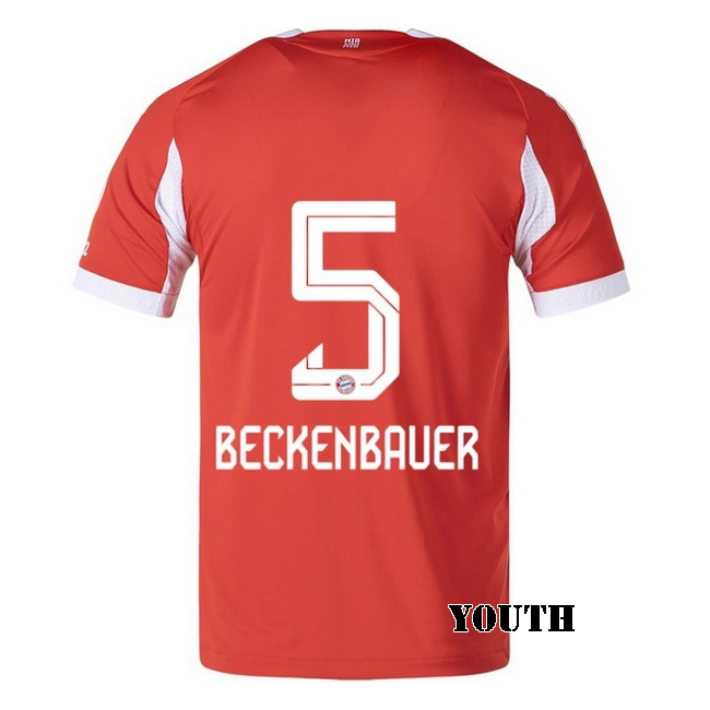 2025/26 Franz Beckenbauer #5 Home Youth Soccer Jersey