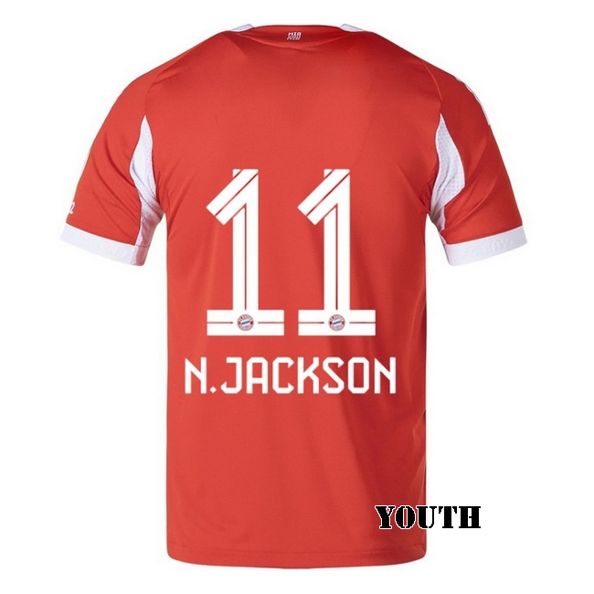2025/26 Nicolas Jackson #11 Home Youth Soccer Jersey