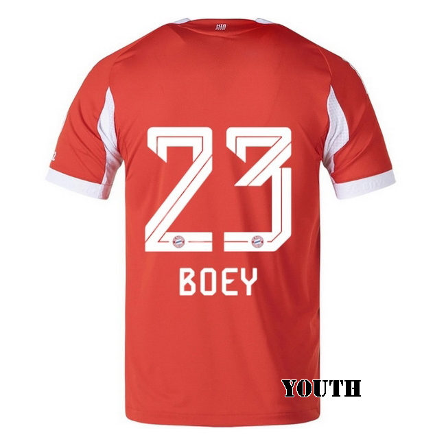 2025/26 Sacha Boey #23 Home Youth Soccer Jersey