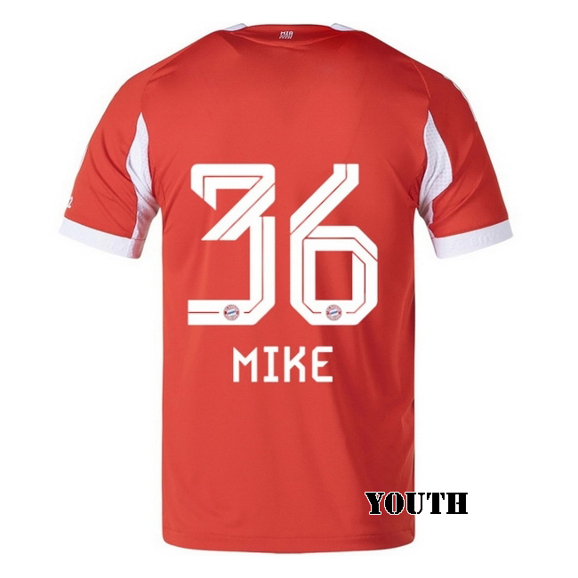 2025/26 Wisdom Mike #36 Home Youth Soccer Jersey