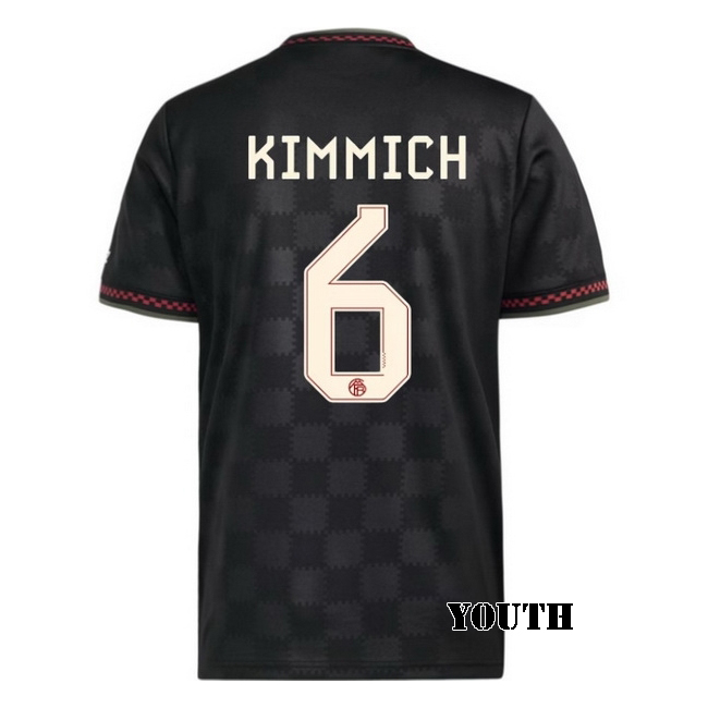 2025/26 Joshua Kimmich #6 Third Youth Soccer Jersey