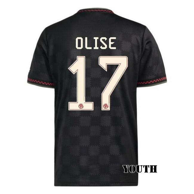 2025/26 Michael Olise #17 Third Youth Soccer Jersey