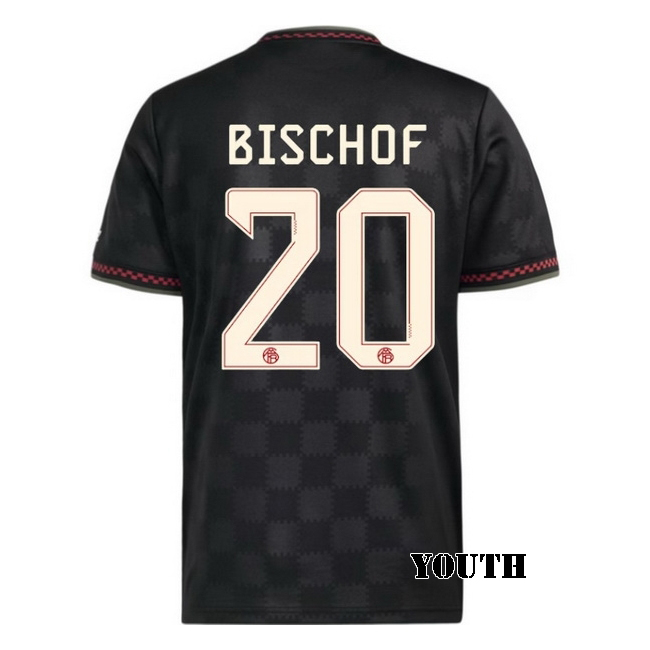2025/26 Tom Bischof #20 Third Youth Soccer Jersey