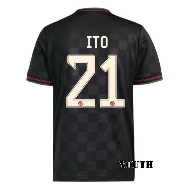 2025/26 Hiroki Ito #21 Third Youth Soccer Jersey