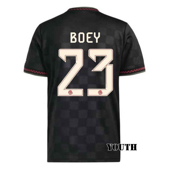 2025/26 Sacha Boey #23 Third Youth Soccer Jersey