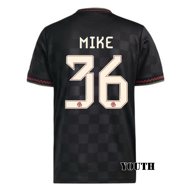 2025/26 Wisdom Mike #36 Third Youth Soccer Jersey