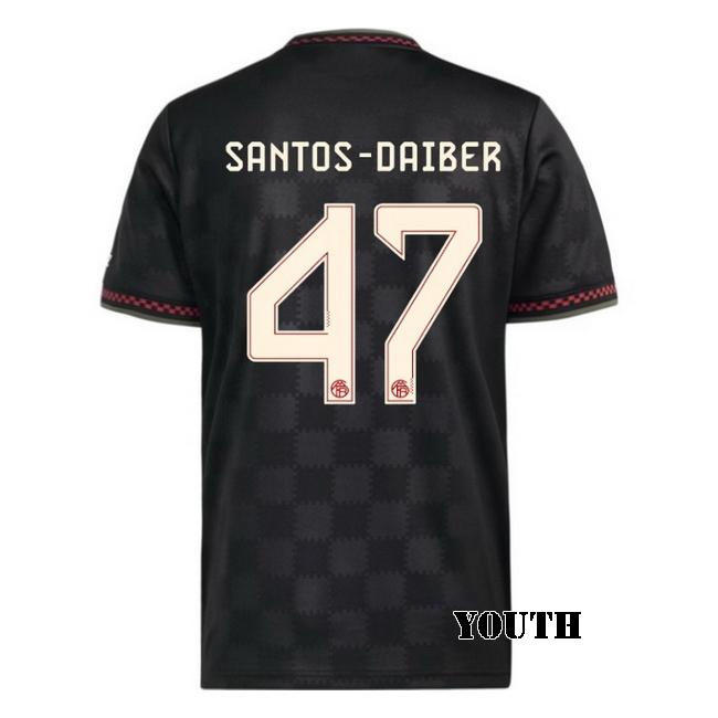 2025/26 David Santos Daiber #47 Third Youth Soccer Jersey