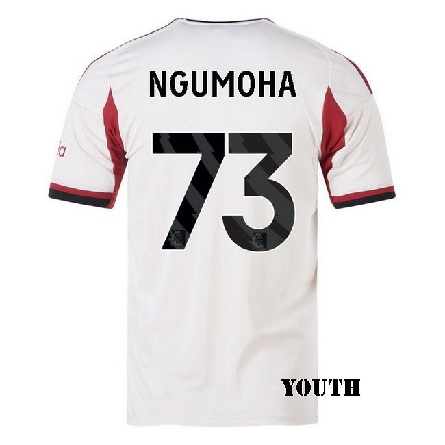 2025/26 Rio Ngumoha #73 Away Youth Soccer Jersey