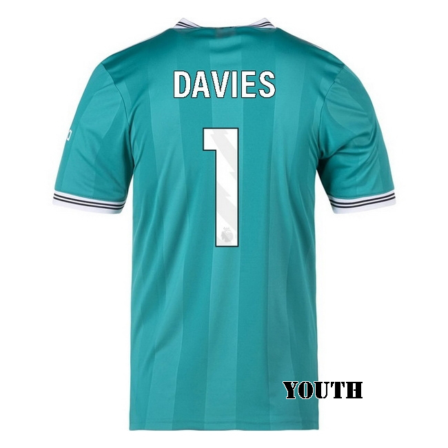 2025/26 Harvey Davies #1 Third Youth Soccer Jersey