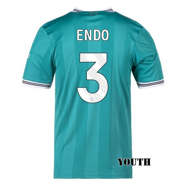 2025/26 Wataru Endo #3 Third Youth Soccer Jersey