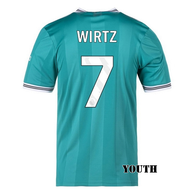 2025/26 Florian Wirtz #7 Third Youth Soccer Jersey