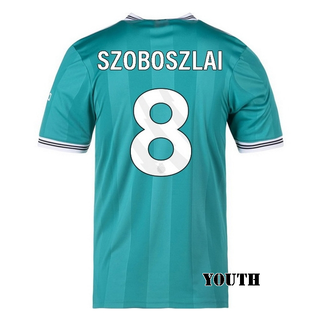 2025/26 Dominik Szoboszlai #8 Third Youth Soccer Jersey
