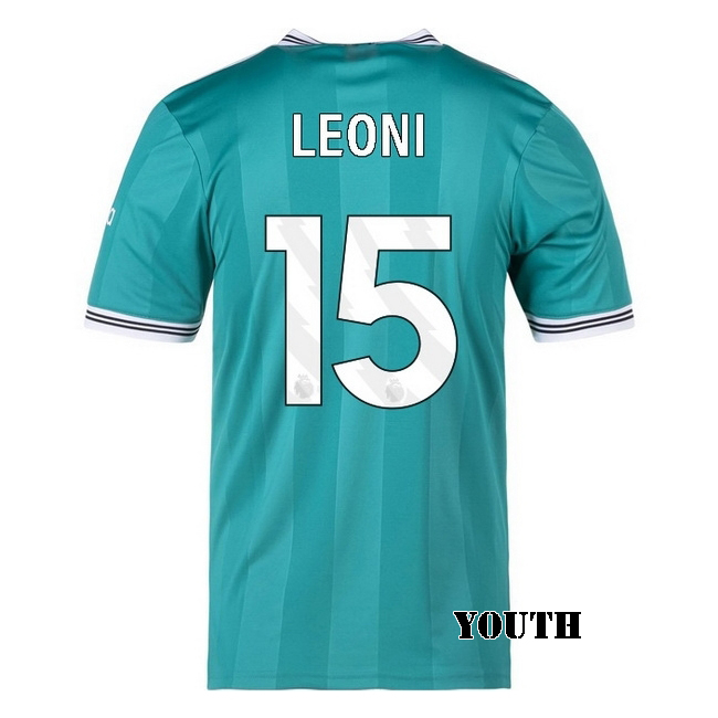 2025/26 Giovanni Leoni #15 Third Youth Soccer Jersey