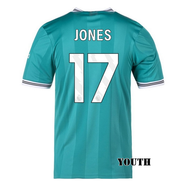 2025/26 Curtis Jones #17 Third Youth Soccer Jersey