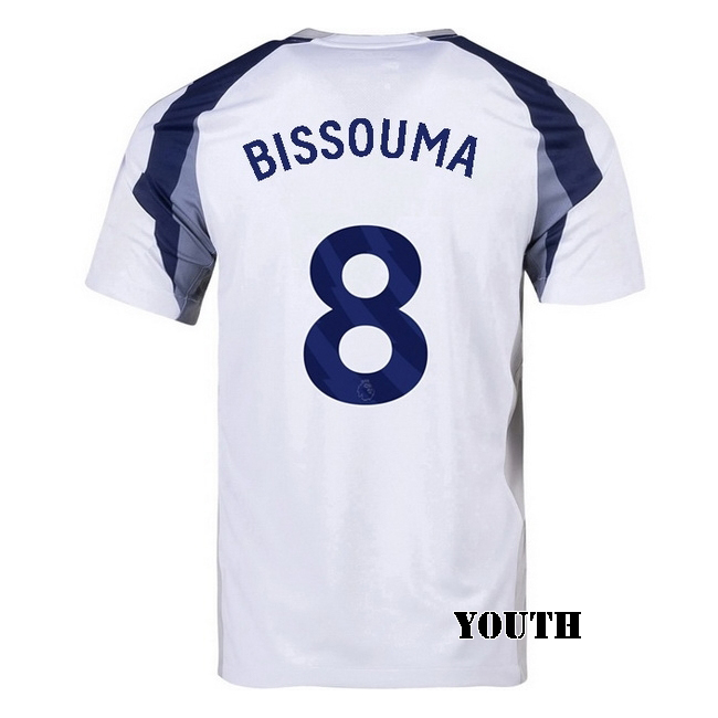 2025/26 Yves Bissouma #8 Home Youth Soccer Jersey