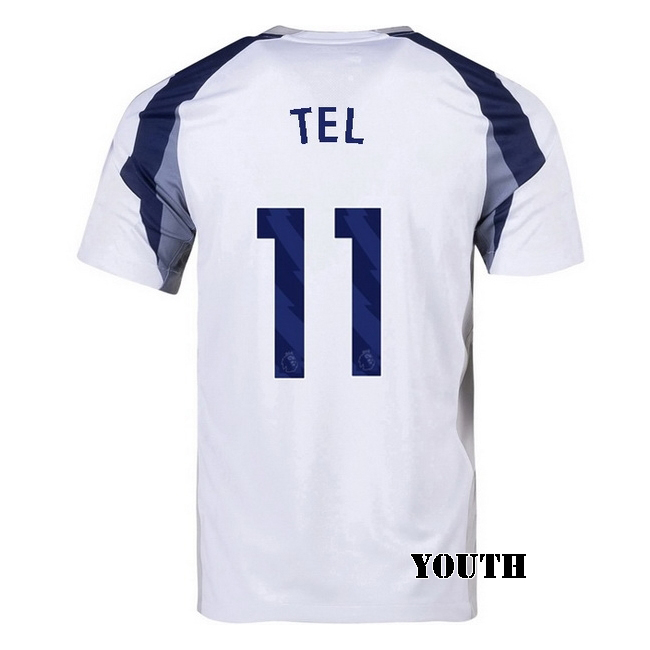 2025/26 Mathys Tel #11 Home Youth Soccer Jersey