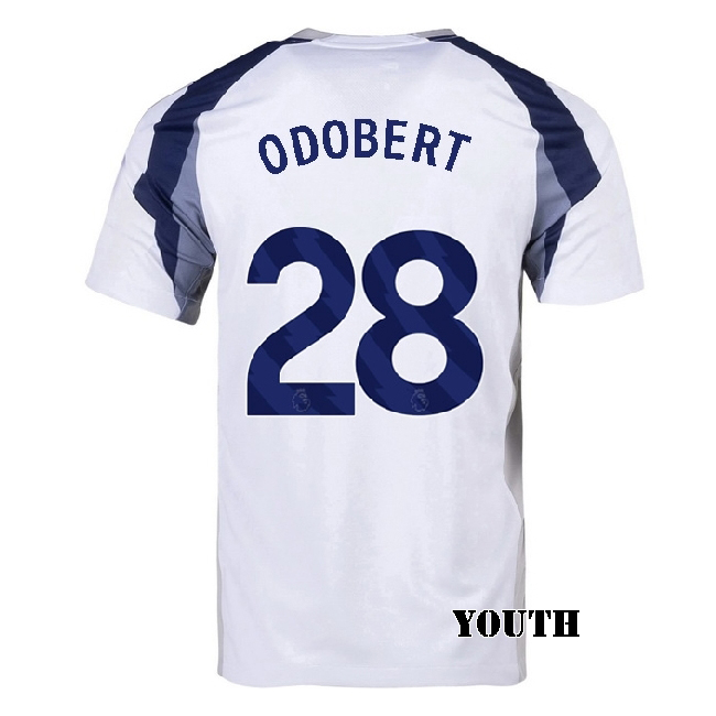 2025/26 Wilson Odobert #28 Home Youth Soccer Jersey