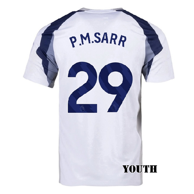 2025/26 Pape Matar Sarr #29 Home Youth Soccer Jersey