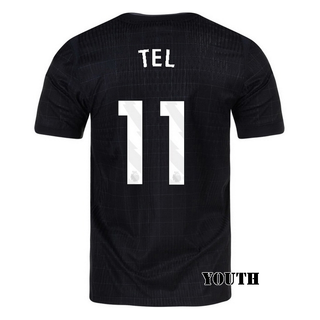 2025/26 Mathys Tel #11 Away Youth Soccer Jersey