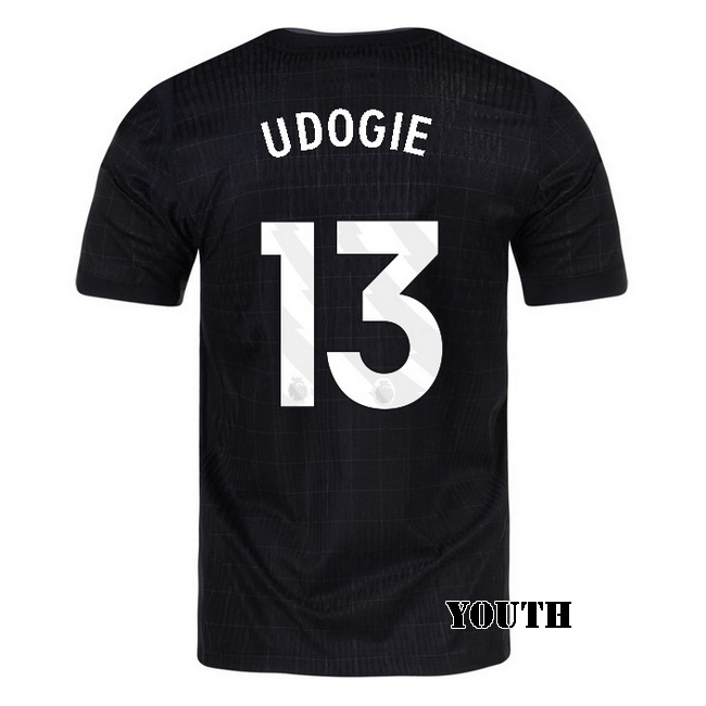 2025/26 Destiny Udogie #13 Away Youth Soccer Jersey