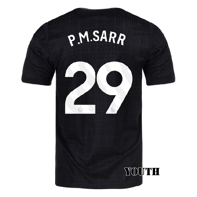 2025/26 Pape Matar Sarr #29 Away Youth Soccer Jersey