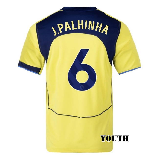 2025/26 Joao Palhinha #6 Third Youth Soccer Jersey