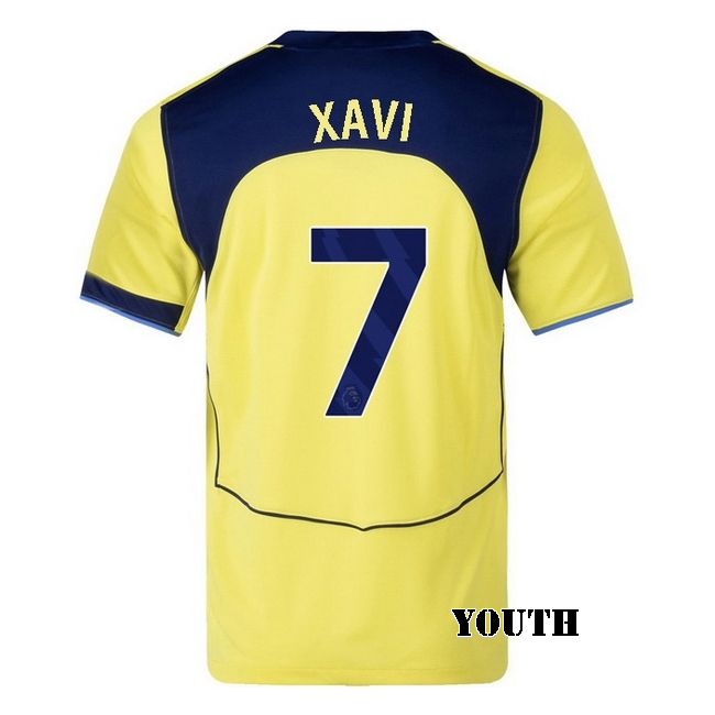 2025/26 Xavi Simons #7 Third Youth Soccer Jersey