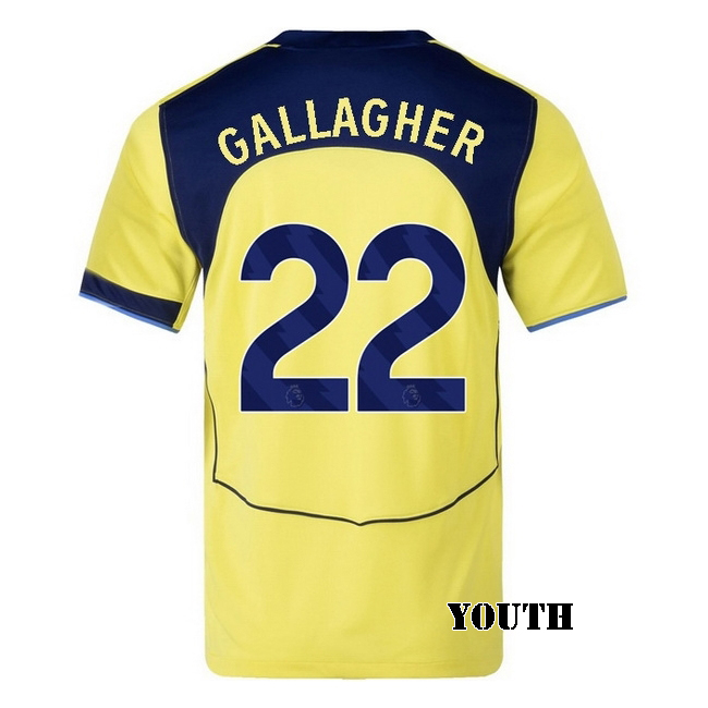 2025/26 Conor Gallagher #22 Third Youth Soccer Jersey