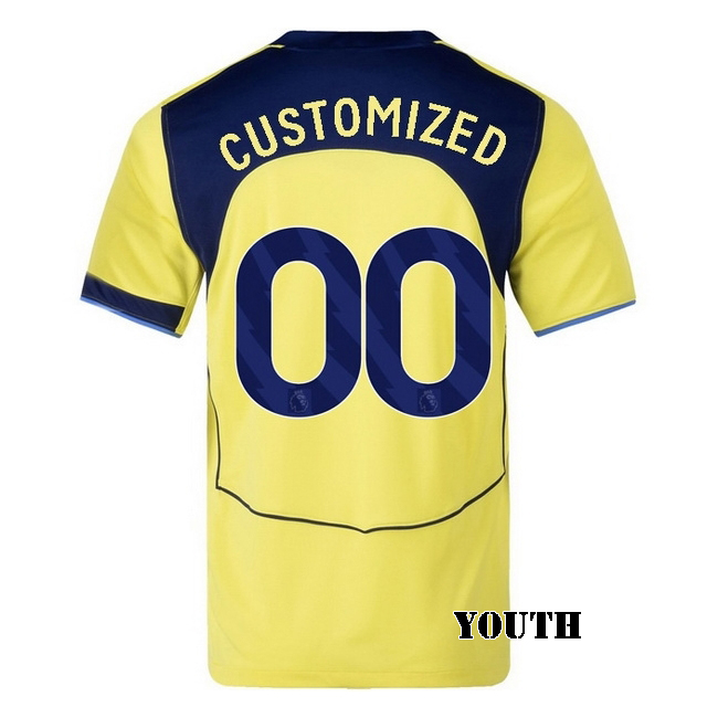 2025/26 CUSTOMIZED C #00 Third Youth Soccer Jersey