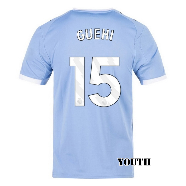 2025/26 Marc Guehi #15 Home Youth Soccer Jersey
