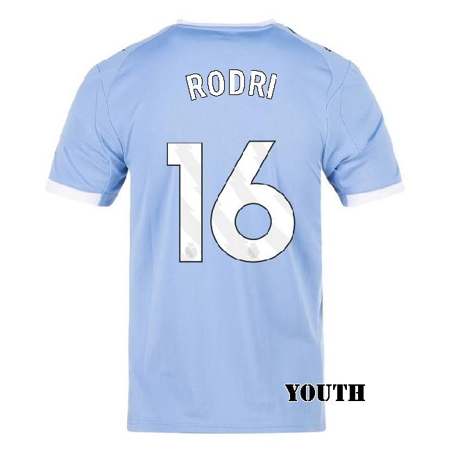 2025/26 Rodri #16 Home Youth Soccer Jersey