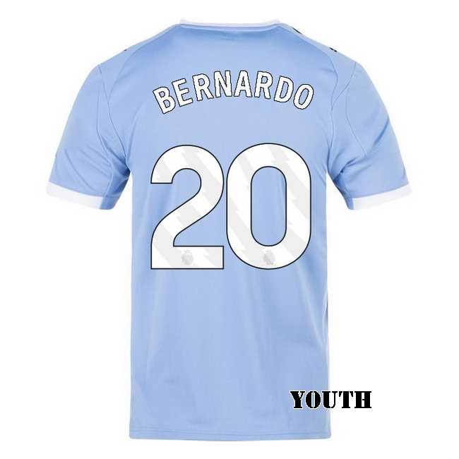 2025/26 Bernardo Silva #20 Home Youth Soccer Jersey