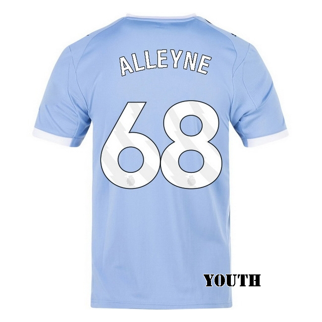 2025/26 Max Alleyne #68 Home Youth Soccer Jersey