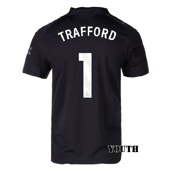 2025/26 James Trafford #1 Away Youth Soccer Jersey