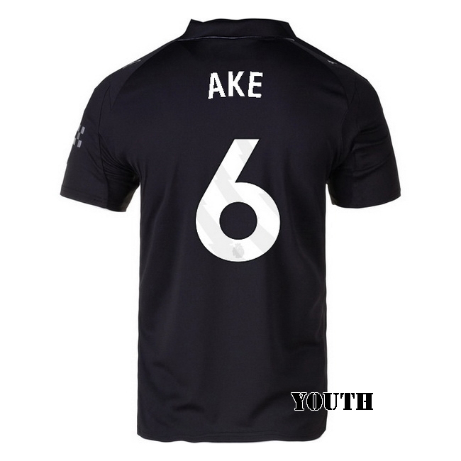 2025/26 Nathan Ake #6 Away Youth Soccer Jersey