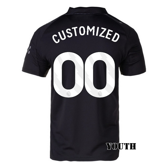 2025/26 CUSTOMIZED D #00 Away Youth Soccer Jersey