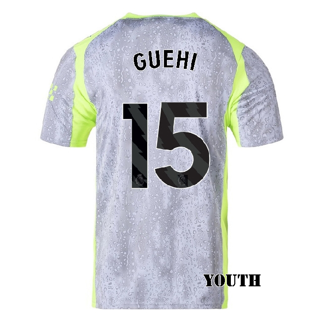 2025/26 Marc Guehi #15 Third Youth Soccer Jersey