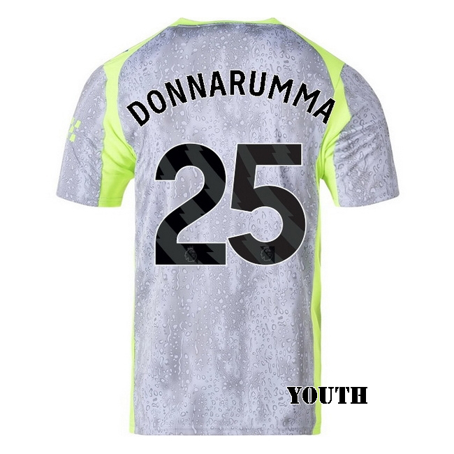 2025/26 Gianluigi Donnarumma #25 Third Youth Soccer Jersey