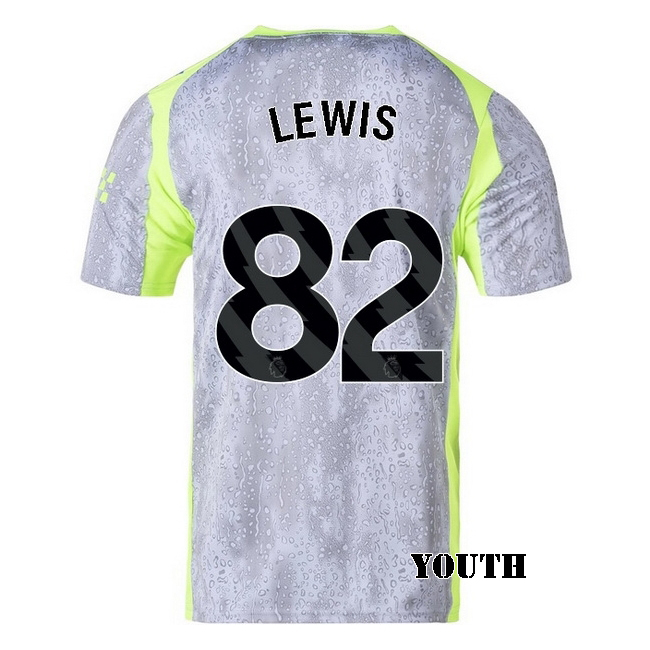 2025/26 Rico Lewis #82 Third Youth Soccer Jersey