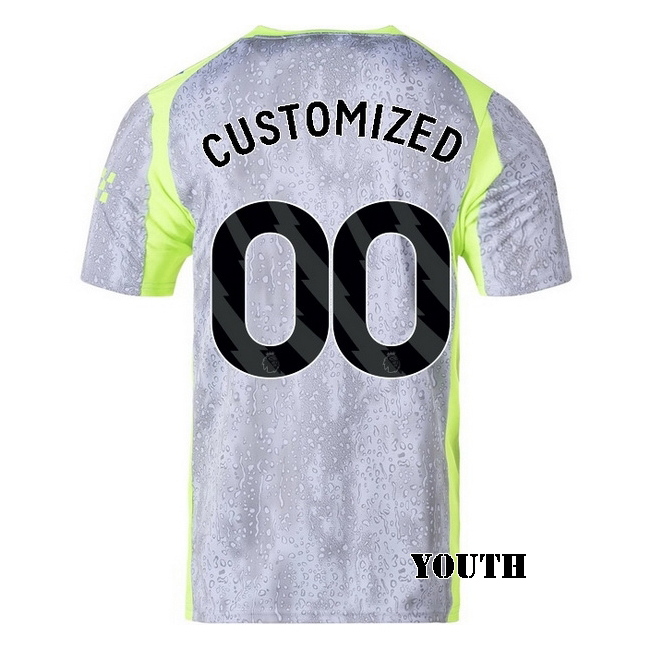2025/26 CUSTOMIZED D #00 Third Youth Soccer Jersey