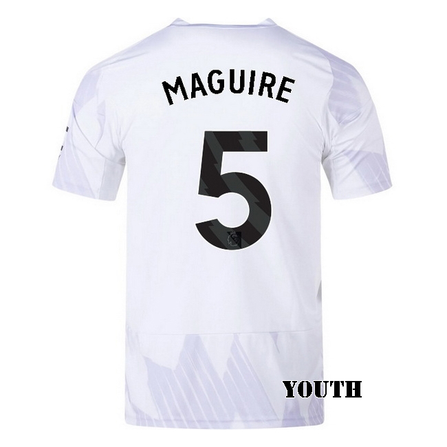 2025/26 Harry Maguire #5 Away Youth Soccer Jersey