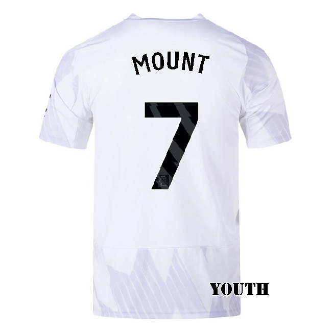 2025/26 Mason Mount #7 Away Youth Soccer Jersey