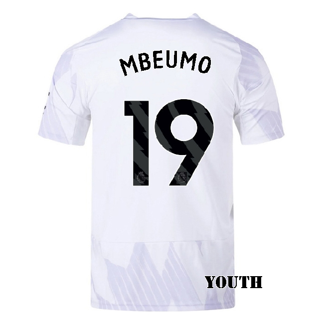 2025/26 Bryan Mbeumo #19 Away Youth Soccer Jersey