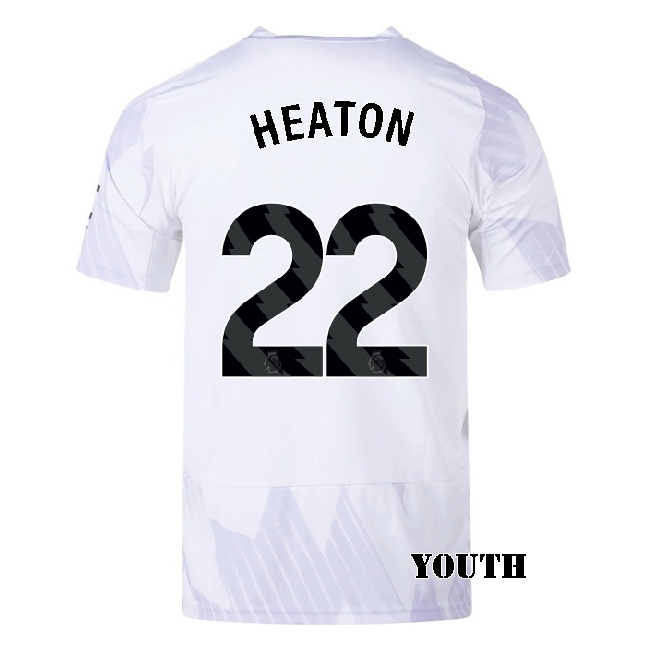 2025/26 Tom Heaton #22 Away Youth Soccer Jersey